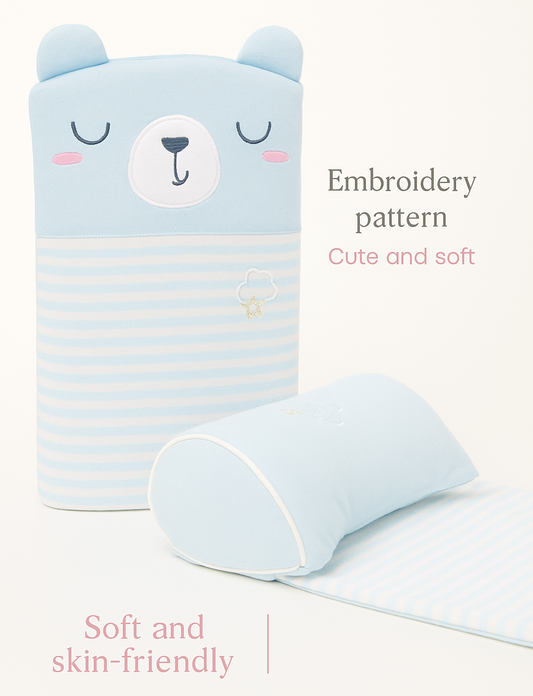 Baby Pillow – Prevent Flat Head Naturally - Assorted Colors